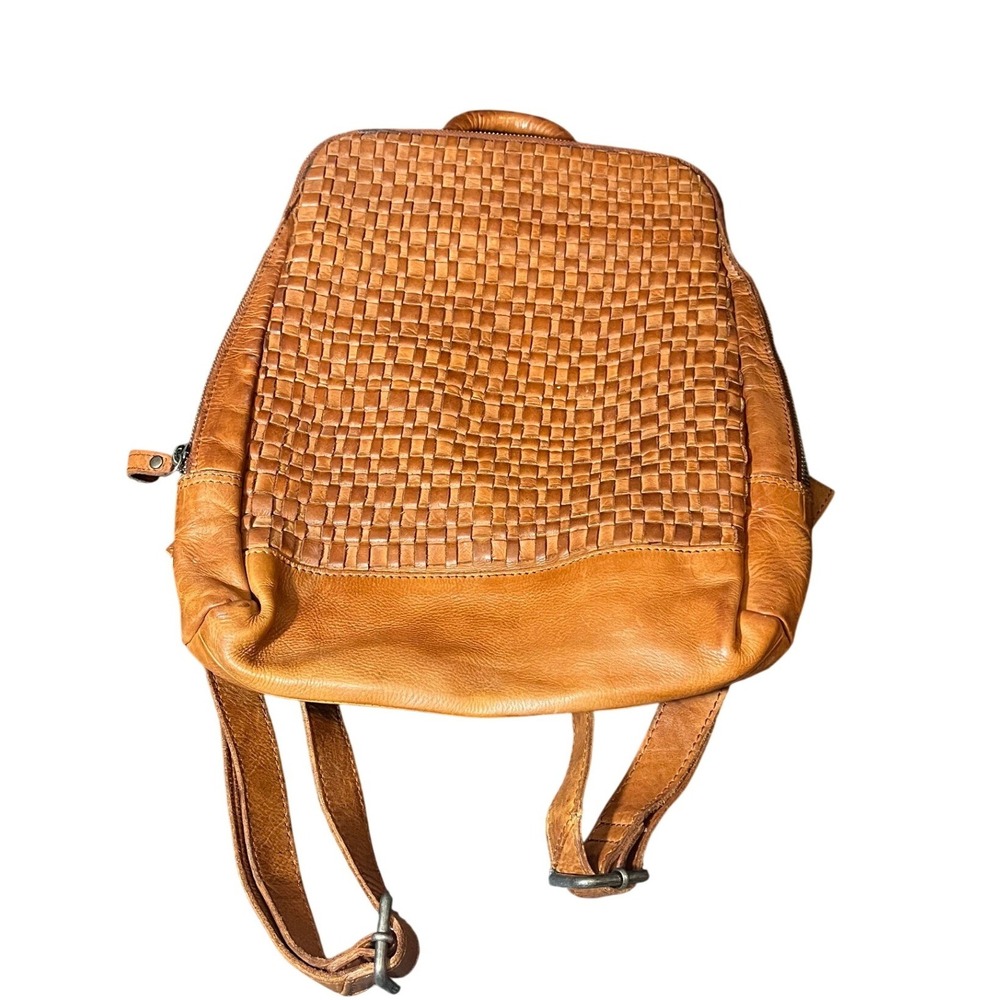 VILENCA Holland Emilia $711 Intrecciato Woven Leather Backpack Anthropologie